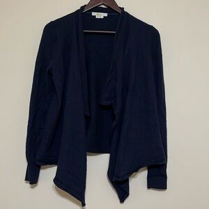 Boden Wool Cashmere Blend Open Front Cardigan Large